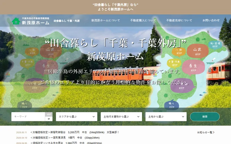 有限会社新茂原ホームのホームページ